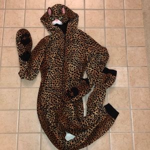 Cheetah Pajama Onsie